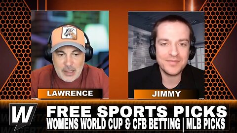 Free Sports Picks | WagerTalk Today | Women's World Cup & CFB Betting | MLB Picks | July 17