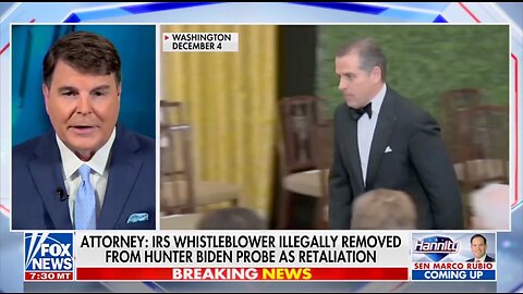 IRS whistleblower accuses DOJ of retaliation in Hunter Biden probe