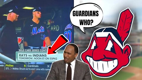 ESPN FORGETS Cleveland Guardians Are In MLB Playoffs! HILARIOUSLY RUN Promo for the Indians!