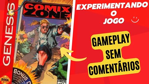 COMIX ZONE | Gameplay pelo Smartphone - Retroarch / Sega Genesis