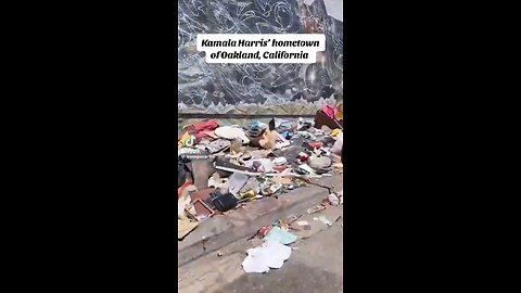 Video surfaces showing Kamala Harris’ hometown, Oakland, California