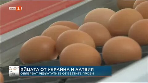 БАБХ обявява резултатите от взетите проби на яйцата от Украйна и Латвия