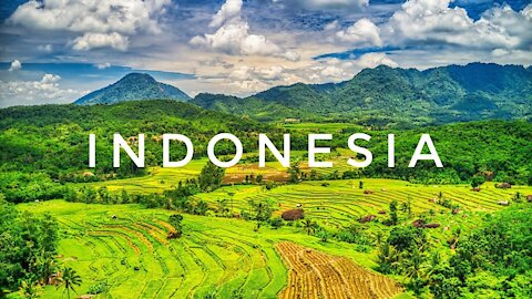 indonesia - Scenic Relaxation Film With Calming Music