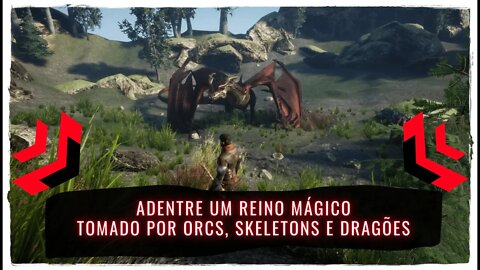 The Handler of Dragons - Adentre um Reino Mágico Tomado por Orcs, Skeletons e Dragões (Jogo para PC)