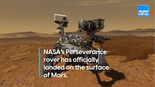 NASA’s Perseverance rover has officially landed on the surface of Mars