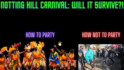 Msg To The Caribbean: When Does The Degeneracy Stop? #NottingHillCarnival