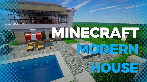 MINECRAFT MODERN BUILD TUTORIAL