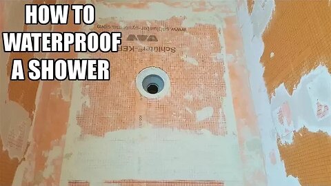 Install Schluter Kerdi Shower Kit Quick and Easy