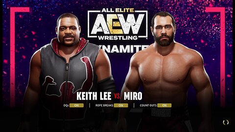 AEW FF Keith Lee vs Miro