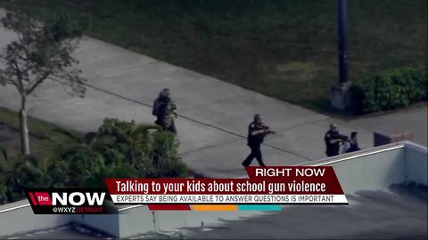 Talking to your kids about school gun violence