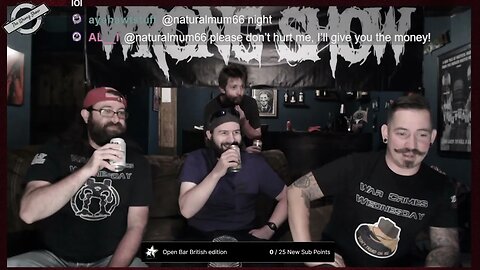 VOD: Warcrimes Wednesday! Britboy edition! Come see the brits off!