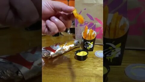 Taco Bell Nacho Fries #shorts #shortvideo #youtubeshorts #nachofries