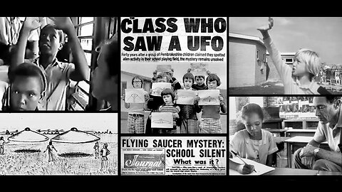 A worldwide phenomenon: schoolyard UFO landings / encounters (1954-1996)