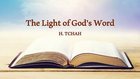 The Light of God’s Word (Luke 8:16-18) 하나님의 말씀의 빛