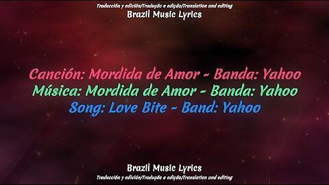 Brazilian Music: Love Bite - Band: Yahoo