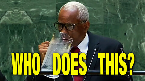 BIZARRE Drinking Scene From Haitian UN Representative! (Live panel show from Two Roads Theatre)