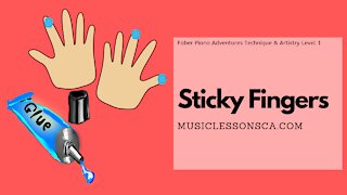 Piano Adventures Technique & Artistry Level 1 - Sticky Fingers