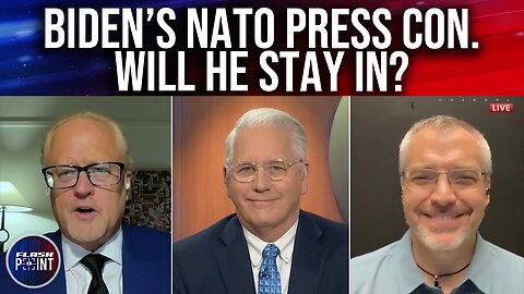 FlashPoint: Biden's Nato Press Con. | Will He Stay In? (7/10/24)