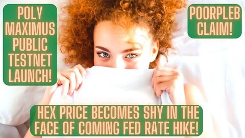 Hex Price Becomes SHY In The Face Of Coming Fed Rate Hike! Poly Maximus Public Test! Poorpleb Claim!