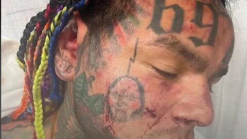 6ix9ine jumped in while working out in #losangeles #6ix9ine #rat