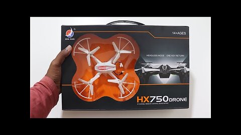 HX 750 Drone Unboxing & Testing – Cheapest RC Drone India – Chatpat toy tv