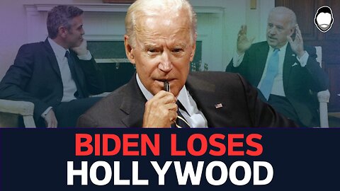 Biden LOSES Clooney as Hollywood MUTINY Continues