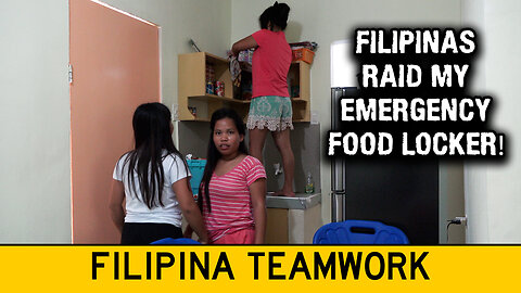 Filipinas RAID My Emergency Food Locker & Want To Build A Bamboo Shack In Grandma's Cornfield