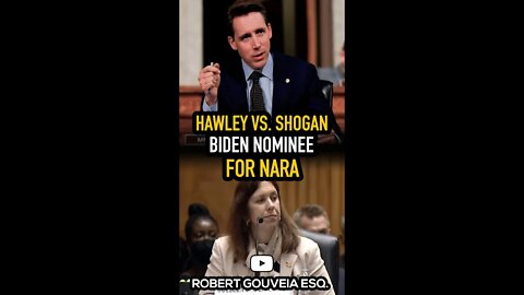 Hawley vs. Colleen Shogan: Are you a NONPARTISAN? #shorts