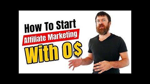 How to A Start Affiliate Marketing with $0