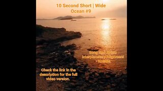 10 Second Short | Wide Ocean | Calm Mind Meditation Music #shorts #music #9 @Meditation Channel