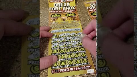 Back to Back Winners!! $30 Lottery Scratch Off Tickets