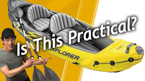 Intex Explorer K2 Kayak With Patch Kit, Quick Tips, Set Up, Break Down, Features, Product Links