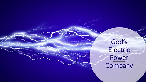 God's Electric Power Company: Colossians