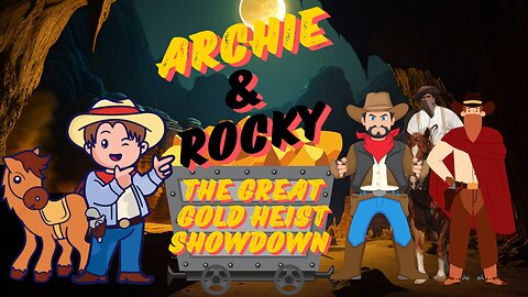 Archie and Rocky: The Great Gold Heist Showdown!