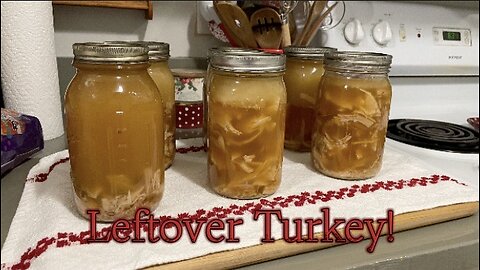 Canning Leftover Turkey