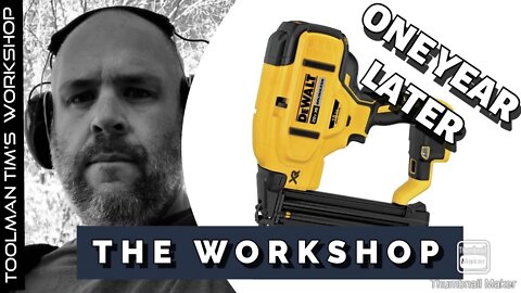 DEWALT CORDLESS BRAD NAILER Review One Year Later - I finally ditched my compressor