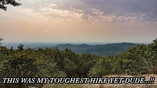 FOUND AN INCREDIBLE OVERLOOK BEFORE CHECKING OUT VOGEL STATE PARK