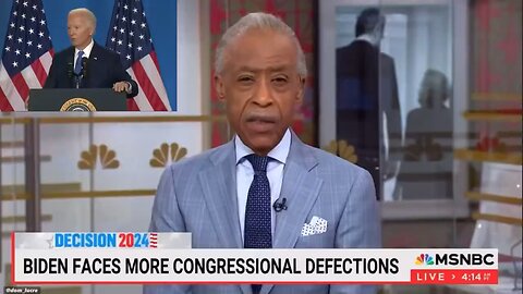 Al Sharpton goes on MSNBC to seemingly accuse Biden of…