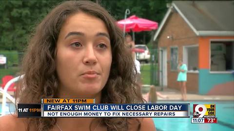 Fairfax Swim Club sinks, will close Labor Day