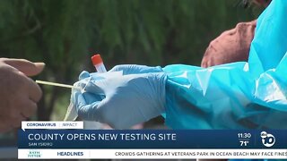 New COVID-19 testing site opens at San Ysidro border crossing