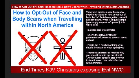 How to Opt Out of Facial Recognition-&-Body-Scans-when-Travelling-within-North-America