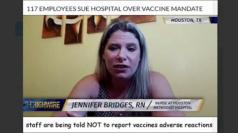 2021 JUN 08 Houston Methodist Hospital staff are told NOT to report vaccines adverse reactions