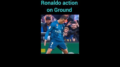 Ronaldo's Performance on the Ground ⚽ #ronaldo