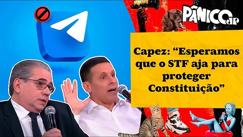 BLOQUEIO DO TELEGRAM NO BRASIL REPRESENTA CRISE JURÍDICA? CAPEZ E BLAT RESPONDEM