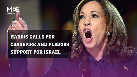 DNC 2024: Kamala Harris calls for Gaza ceasefire and pledges support for Israel in acceptance speech