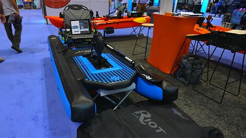 I WANT THIS! RIOT MAKO 8.5 AIR INFLATABLE PEDAL KAYAK iCast 2022