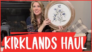 KIRKLANDS Haul Spring 2022 & Bathroom storage update