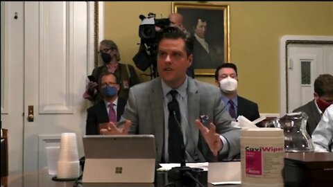 Rep Matt Gaetz Goes Off On Rep Jamie Raskin Over January 6th