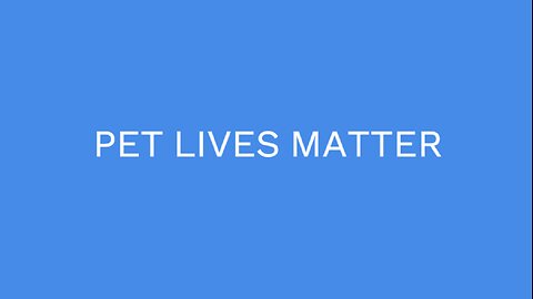 PET LIVES MATTER