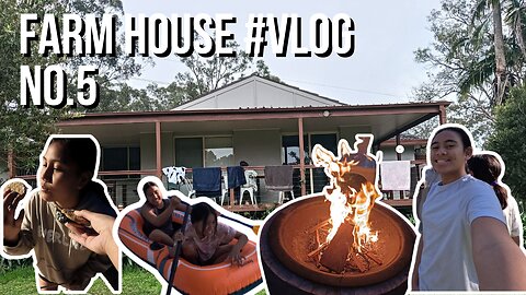 HOMESCHOOL LIFE🏠 #VLOG NO.5| Farm House Getaway👩‍🌾🐴